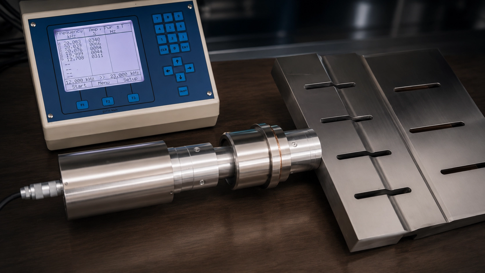 engineering evaluation and ultrasonic blade frequency inspection